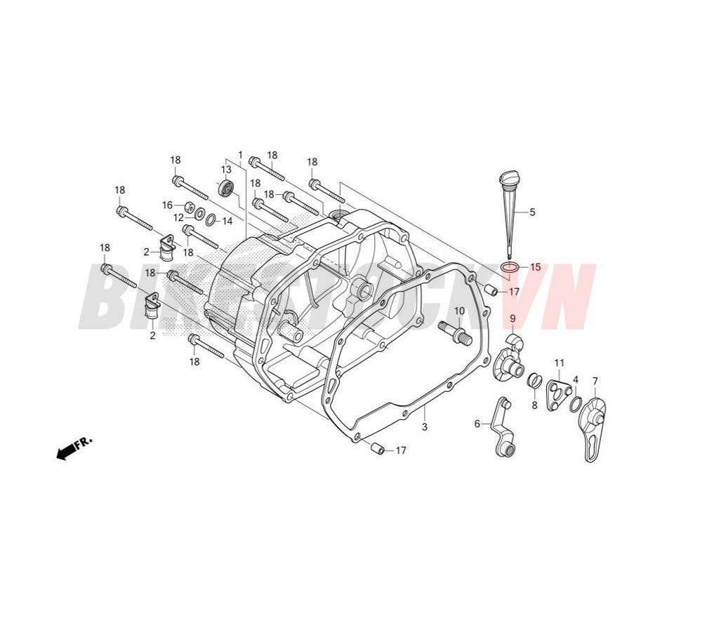 RIGHT CRANKCASE COVER