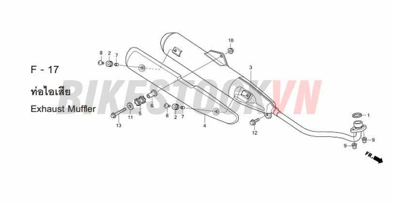 F-17_ỐNG XẢ