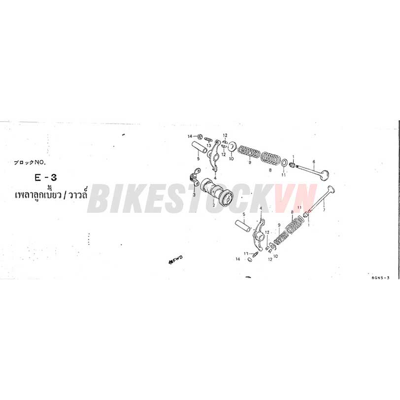 E-3_TRỤC CAM/XU PÁP