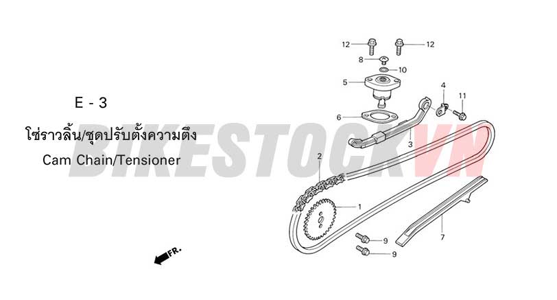 E-3_XÍCH CAM/TĂNG XÍCH CAM