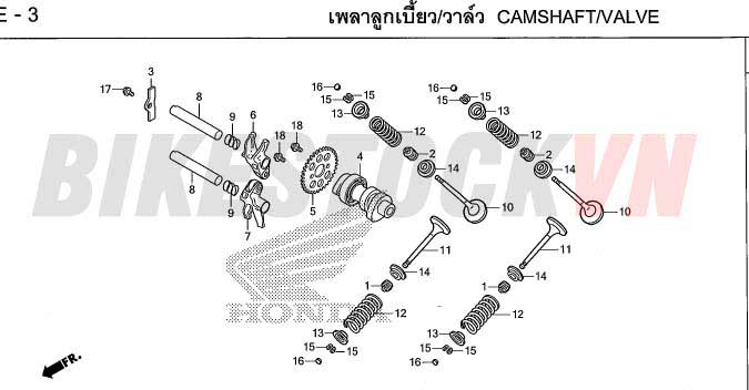 E-3_TRỤC CAM/XU PÁP