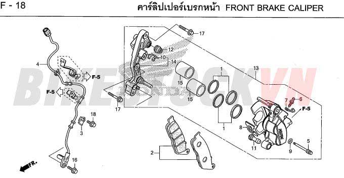 F-18_NGÀM PHANH TRƯỚC