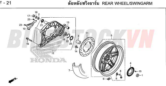 F-21_CÀNG SAU/ BÁNH SAU