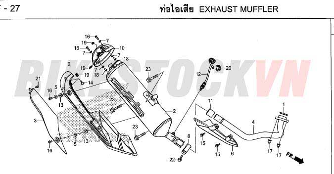 F-27_ỐNG XẢ