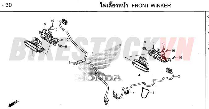 F-30_ĐÈN BÁO RẼ