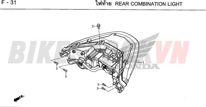 F-31_BỘ ĐÈN SAU