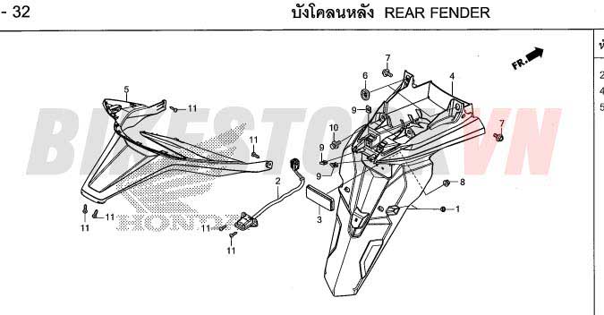 F-32_CHẮN BÙN SAU