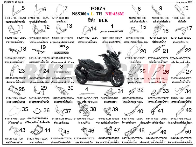 TEM/MÁC XE 2019-2