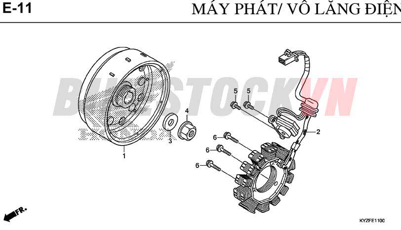 E-11_MÁY PHÁT/ VÔ LĂNG ĐIỆN