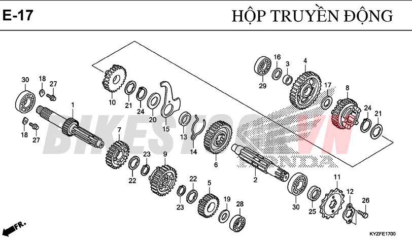 E-17_HỘP TRUYỀN ĐỘNG