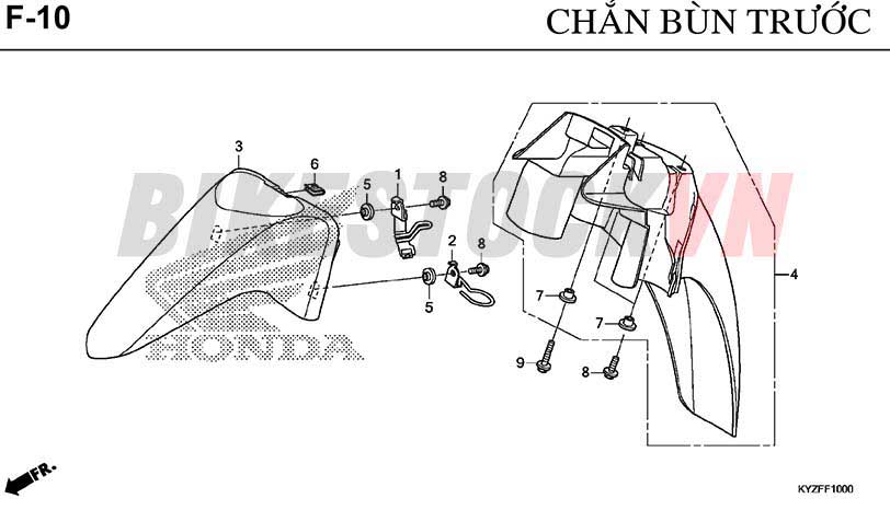 F-10_CHẮN BÙN TRƯỚC