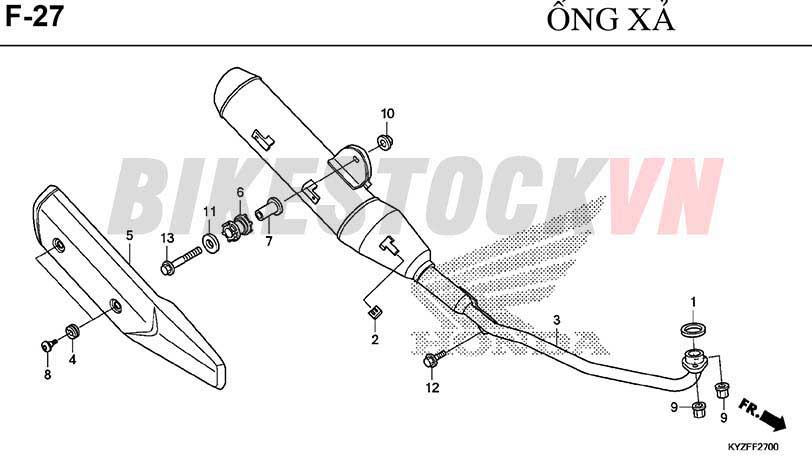 F-27_ỐNG XẢ