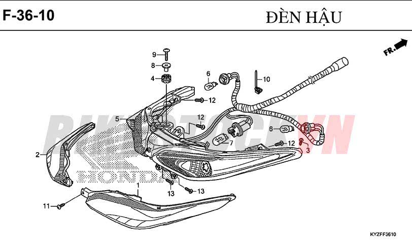 F-36-10_ĐÈN HẬU