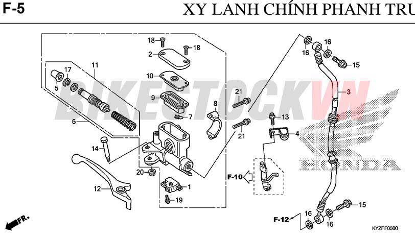 F-5_XI LANH CHÍNH PHANH TRƯỚC