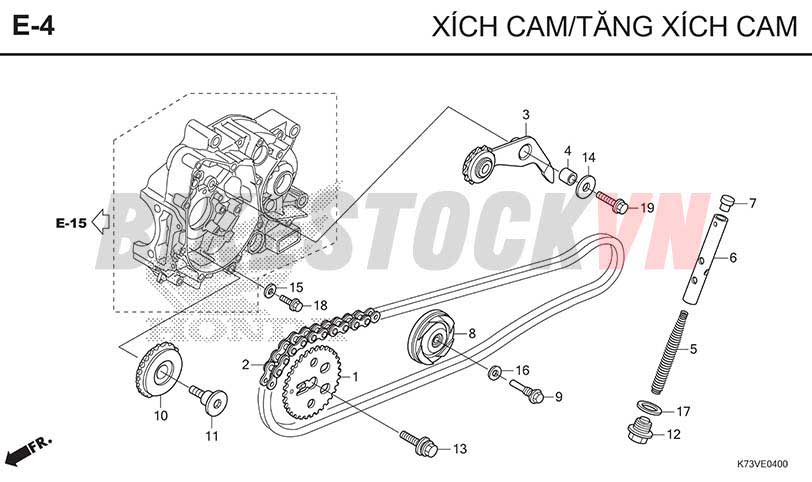 E-4_XÍCH CAM/CĂNG XÍCH CAM