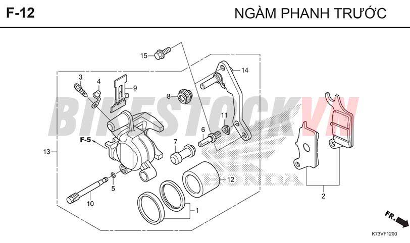 F-12_NGÀM PHANH TRƯỚC