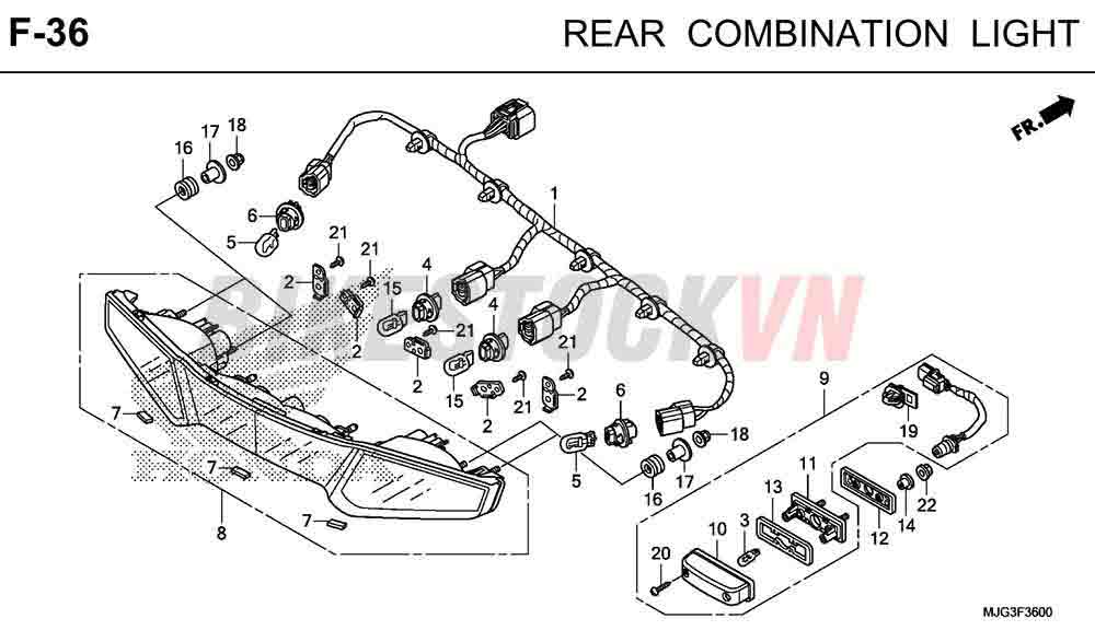 F-36_CỤM ĐÈN HẬU