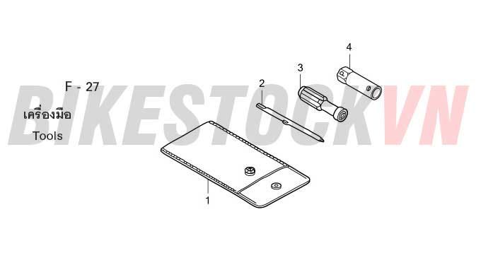 F-27_BỘ DỤNG CỤ