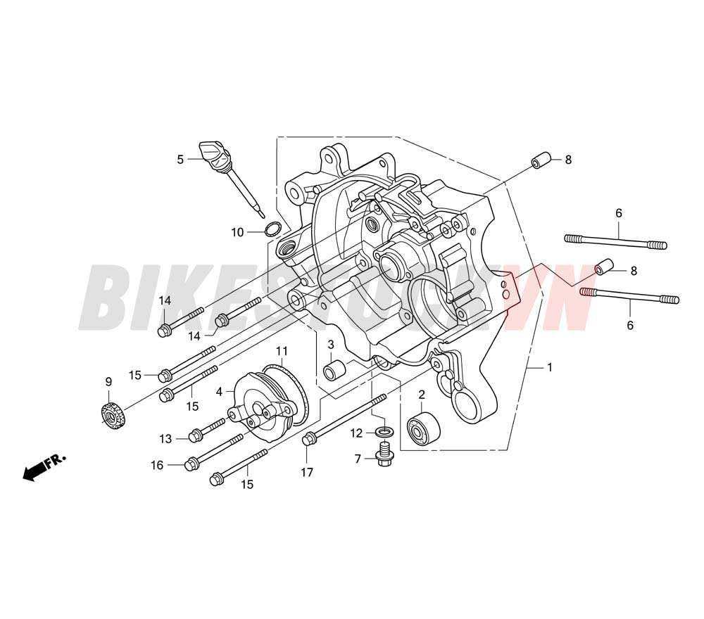 RIGHT CRANKCASE