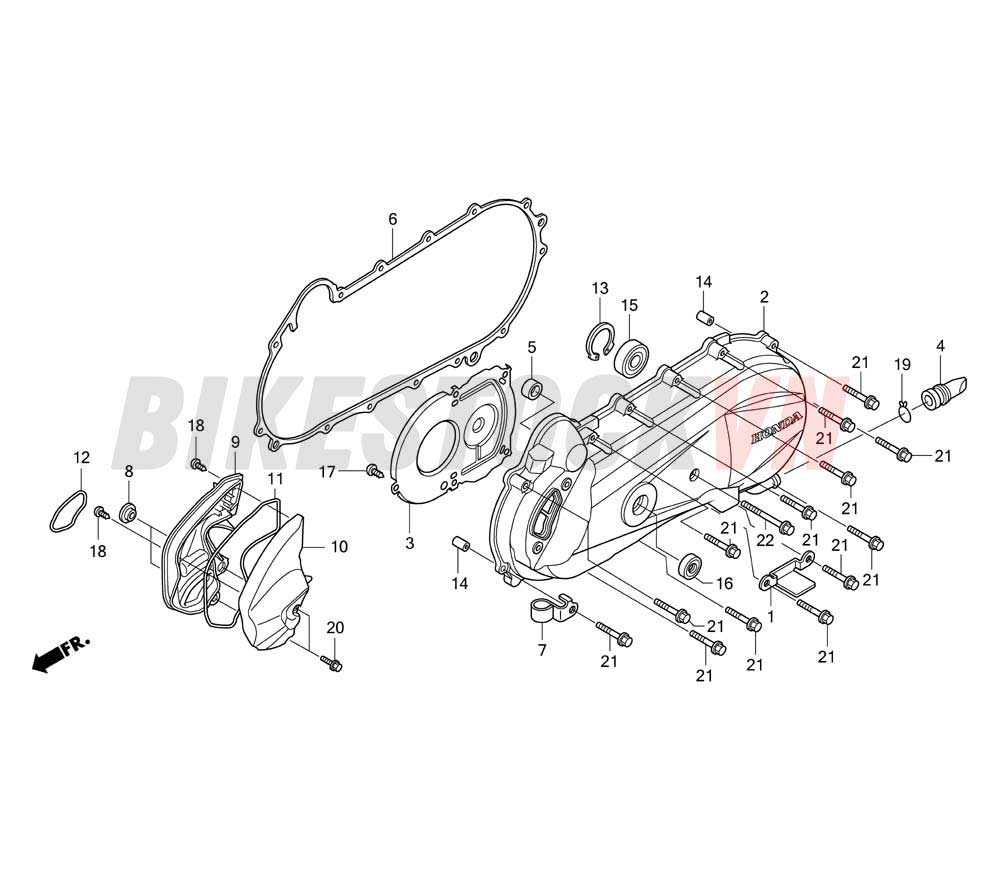 LEFT CRANKCASE COVER