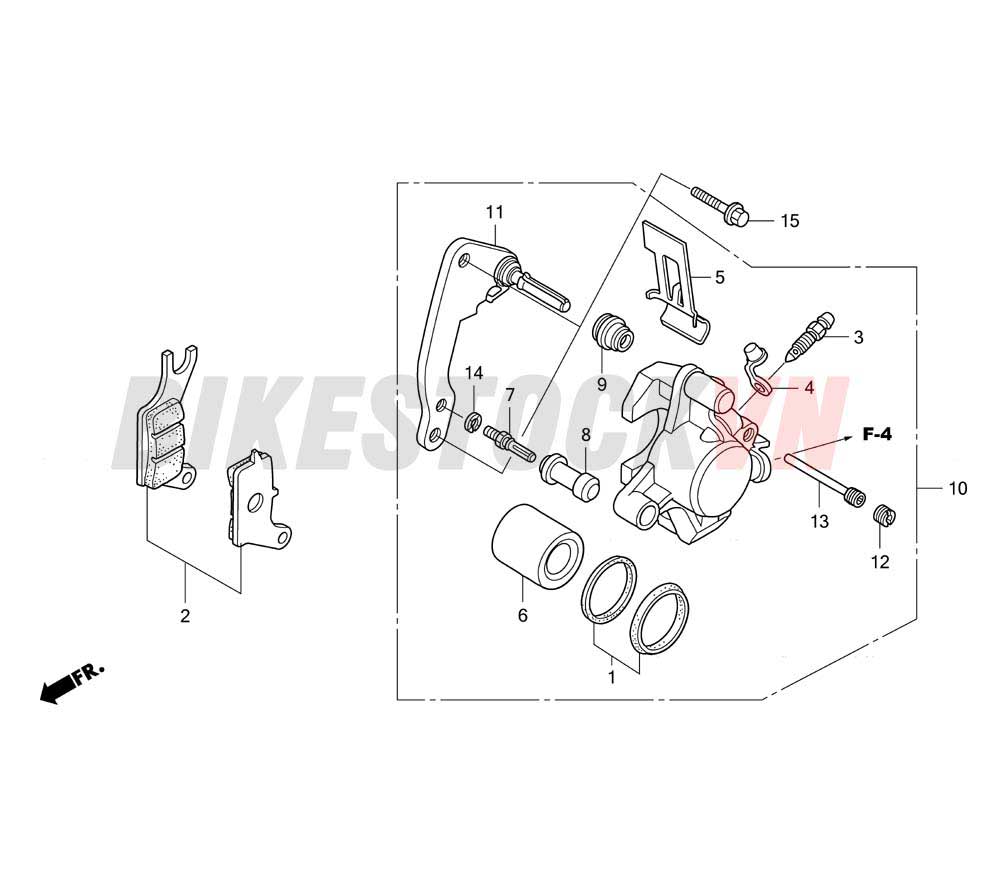 FRONT BRAKE CALIPER