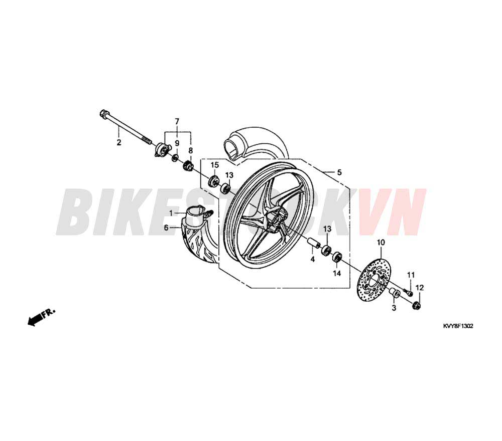 FRONT WHEEL (2)