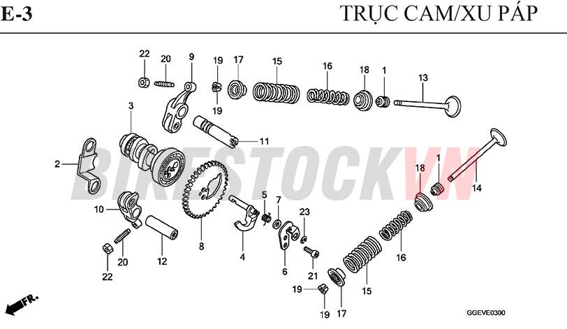 E-3_TRỤC CAM/XU PÁP