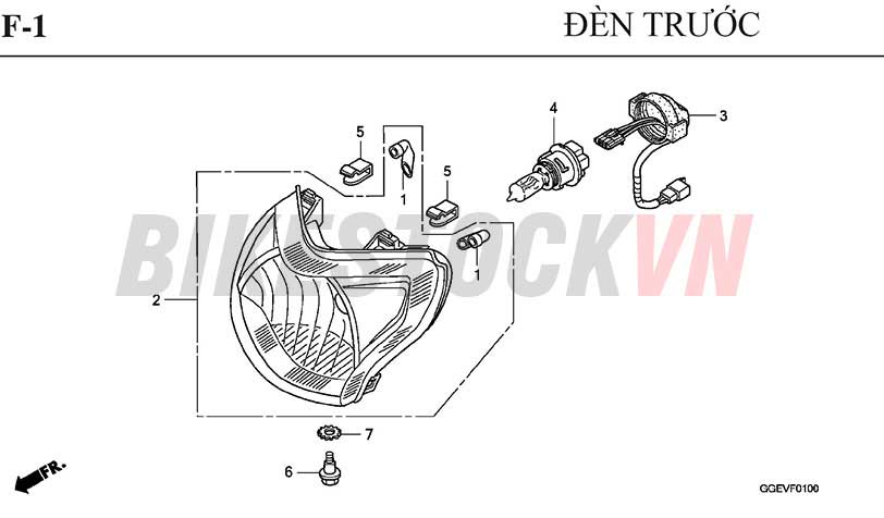 F-1_ĐÈN PHA