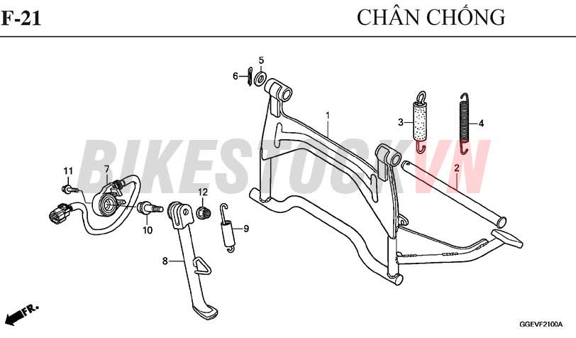 F-21_CHÂN CHỐNG