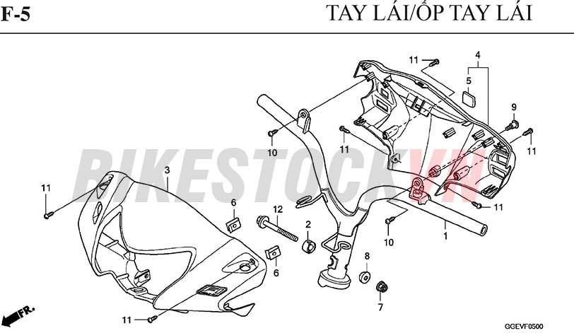 F-5_TAY LÁI/ỐP TAY LÁI