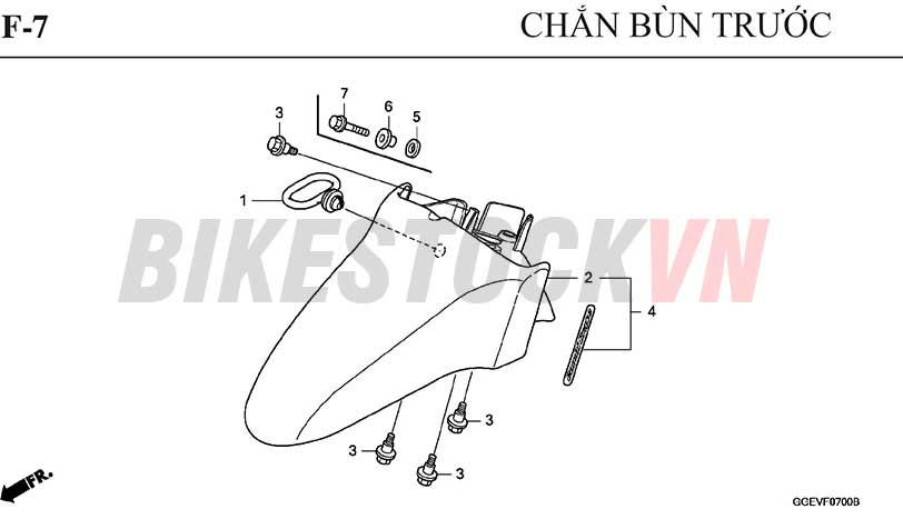 F-7_CHẮN BÙN TRƯỚC