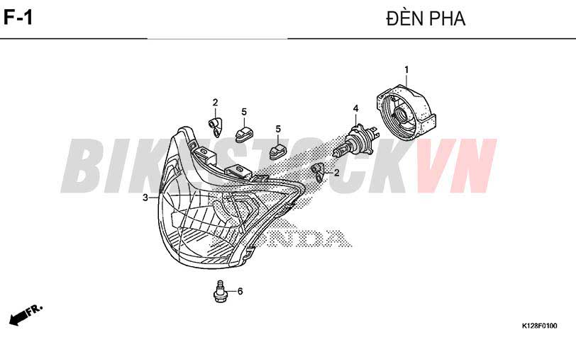 F-1_ĐÈN PHA