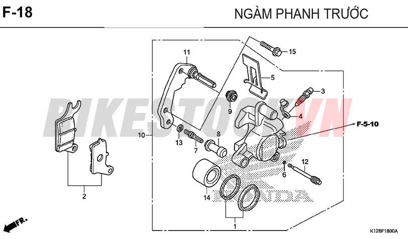 F-18_NGÀM PHANH TRƯỚC