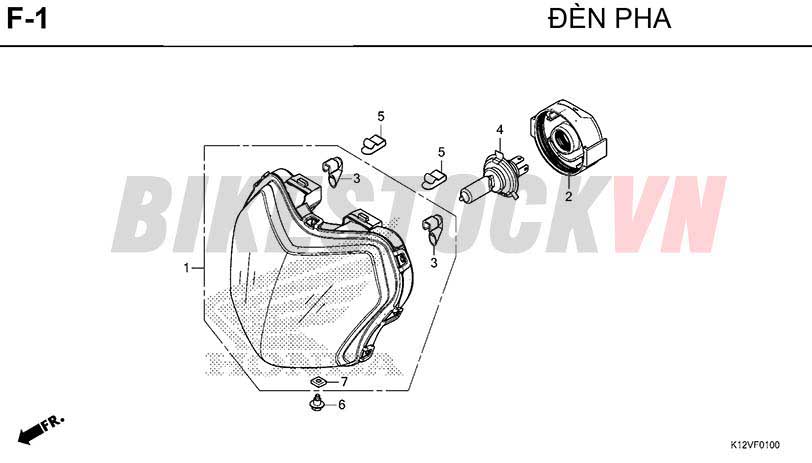 F-1_ĐÈN PHA
