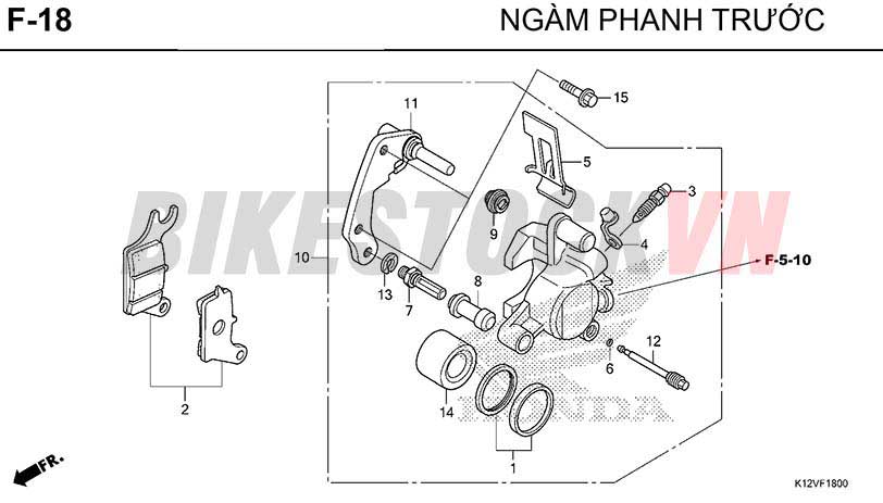 F-18_NGÀM PHANH TRƯỚC