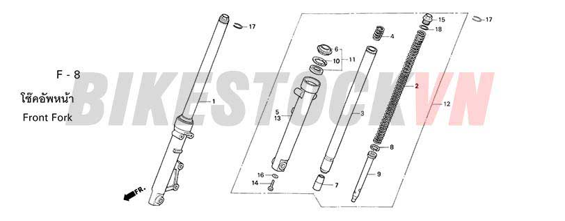 F-8_GIẢM XÓC TRƯỚC