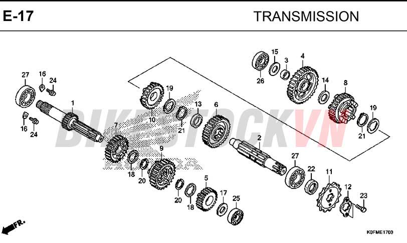 E-17_BỘ TRUYỀN ĐỘNG