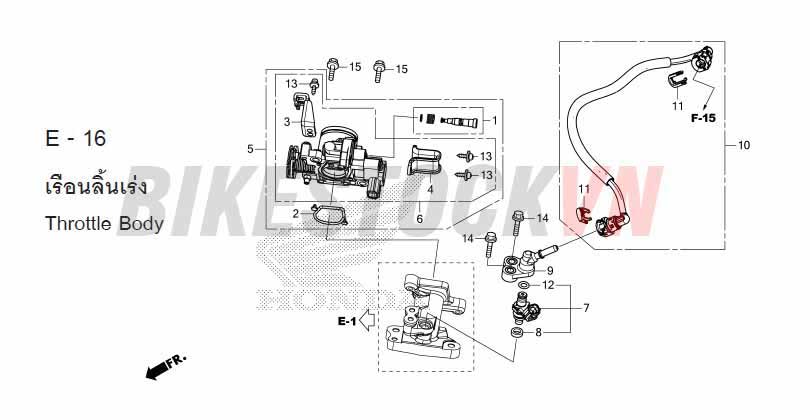 E-16_BỘ HỌNG GA