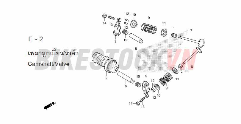 E-2_TRỤC CAM/XU PÁP