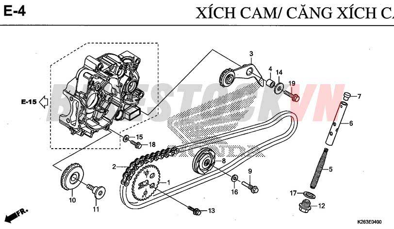 E4_XÍCH CAM/CĂNG XÍCH CAM