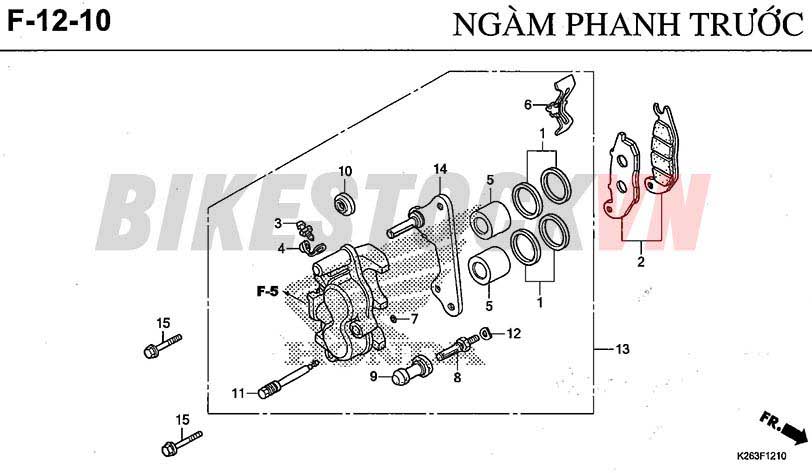 F12-10_NGÀM PHANH TRƯỚC