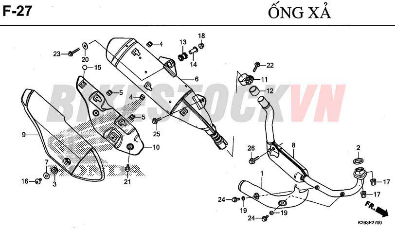 F27_ỐNG XẢ