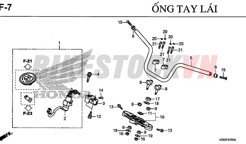 F7_ỐNG TAY LÁI