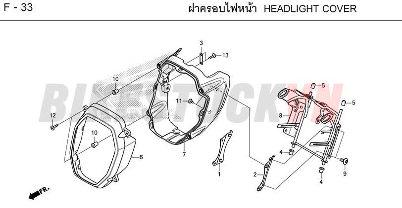 F-33_ỐP ĐÈN PHA