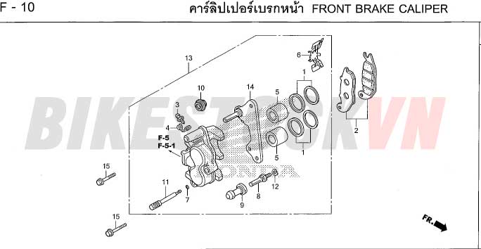 F-10_NGÀM PHANH TRƯỚC