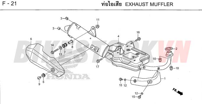 F-21_ỐNG XẢ