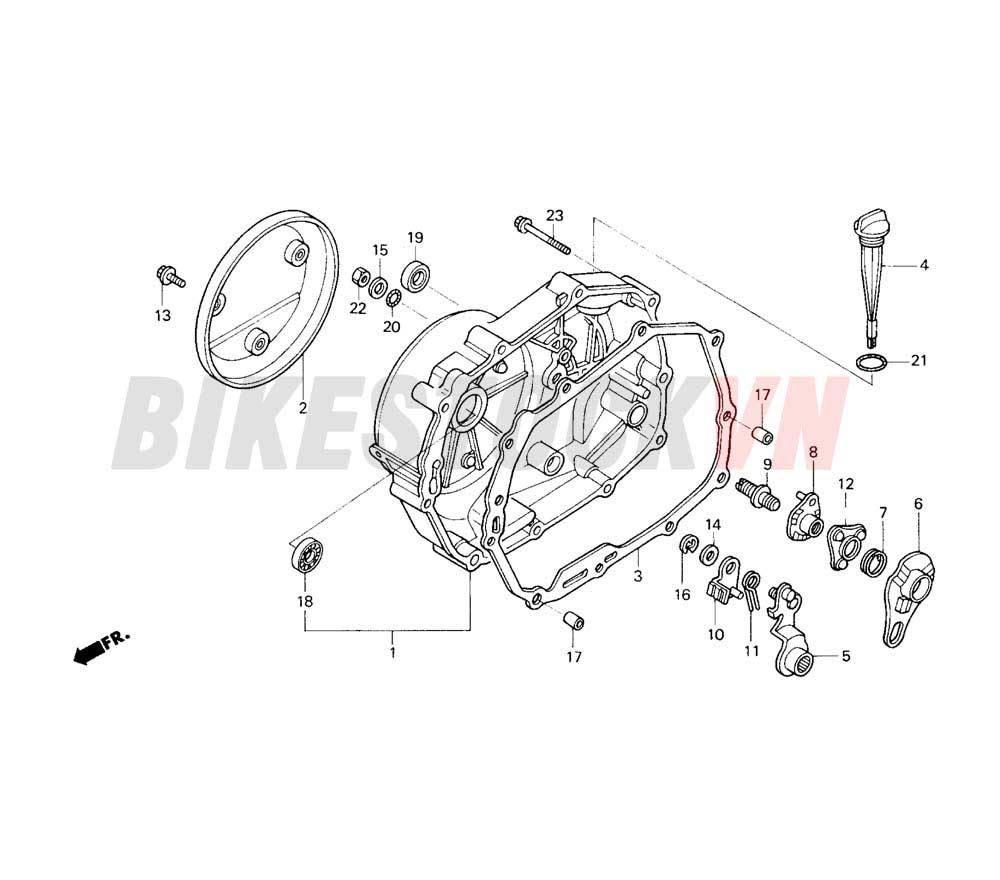 RIGHT CRANKCASE COVER