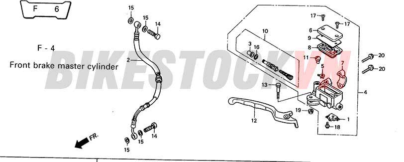 F-4_XY LANH CHÍNH PHANH TRƯỚC