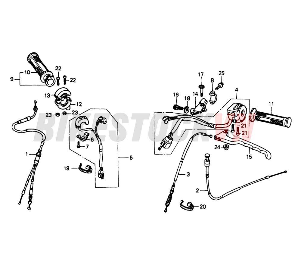 HANDLE LEVER/SWITCH/CABLE