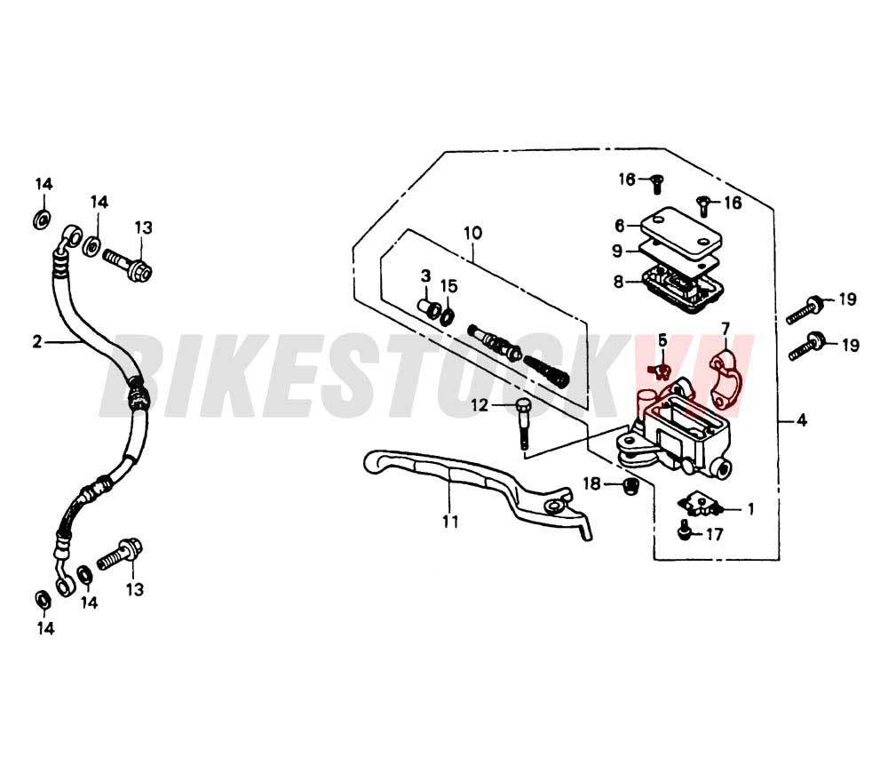 FRONT BRAKE MASTER CYLINDER